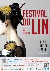 Festival du Lin et de la Fibre Artistique. Du 6 au 8 juillet 2018 à fontaine le dun. Seine-Maritime.  10H00